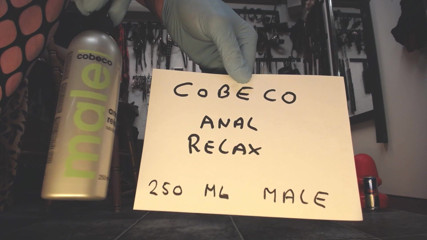 I USE COBECO MALE ANAL RELAX LUBRICANT P1