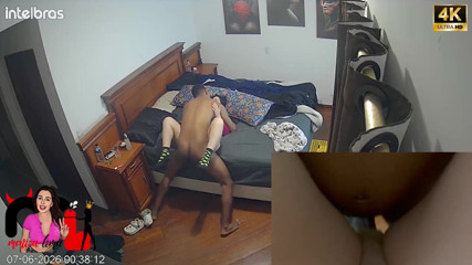 The Ifood Delivery Man Filled My Ass with Cum and the Cuckold Cleaned Everything!