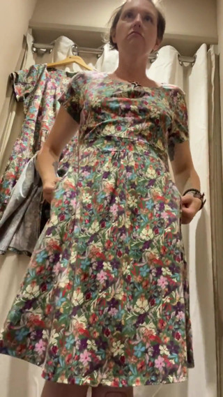 Getting Naked to Try on New Dresses in Public!