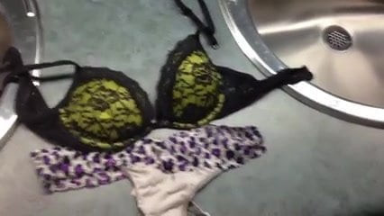 coworker bra and panties