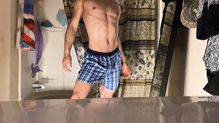 Young naked body