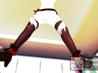 mmd r18 Daily life of a Captain VTuber sex bitch 3d hentai sex milf public milk tits big ass tit ass big