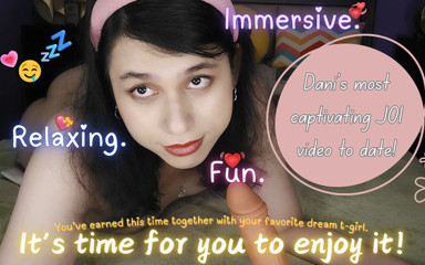 Intimate, up Close Facesitting Fun with Your Fav Tgirl JOI thumbnail