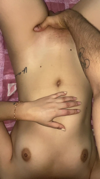 Very horny Latina and slut eats my cock completely with deep throat and backwards while I put my fingers in her pussy