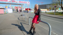 GERMAN MILF in DIRNDL - Outdoor AO in ALL HOLES fucked + MEGA FACIAL