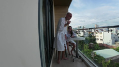 Messing Around in Our Hotel Room