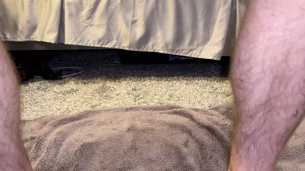 Fucking my ass with a glass dildo until I ooze warm cum