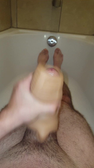 Cumming with my new flesh light