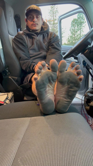 Dirty feet
