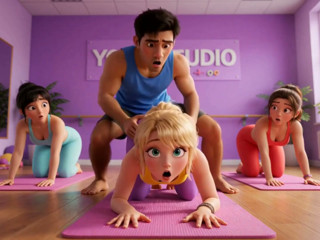 A Fitness Class That Became Popular Among Women, Where the Instructor Gives Full Attention (ai-generated)