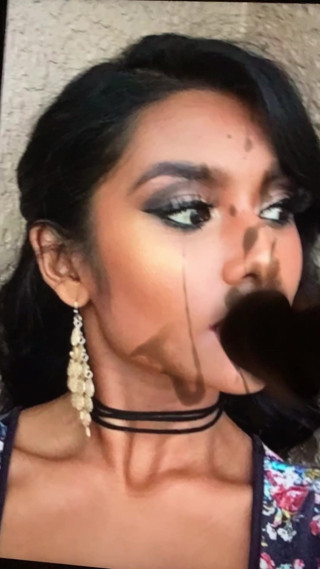 BLAST HER INDIAN FACE