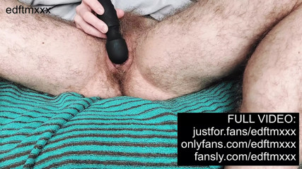 Hairy FTM Wanking, Cumming, Fingering, and Squirting thumbnail