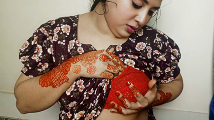 I squeezed Nadiya's milk while doing a story – Hot Bangladeshi Couple