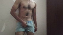 Hand job  fit guy