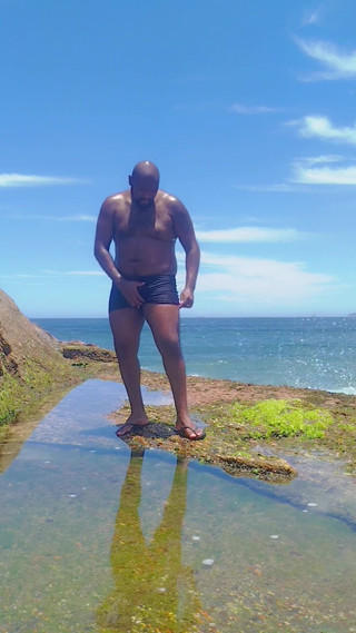 Showing off My Big Body in Rio De Janeiro