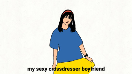 My bubble butt crossdresser boyfriend