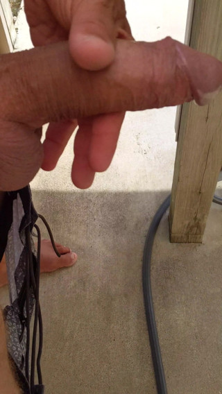 Boner at the pool...