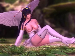 Hot and Sexy Nyotengu Dancing and showing tits for you!