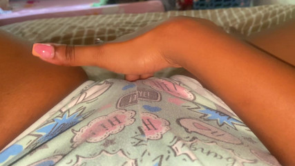 Tight pussy of the neighbor, she sends me video without her husband knowing